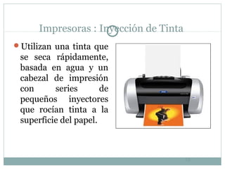 Impresoras