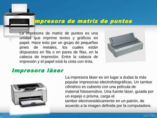 Impresoras