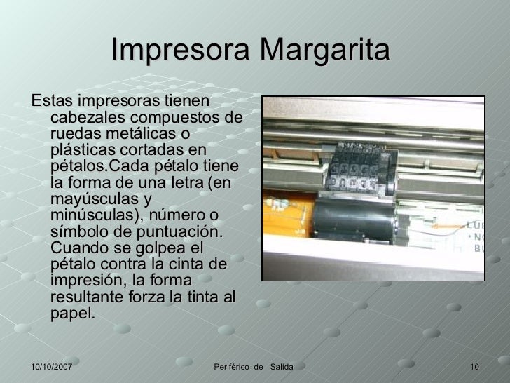 Impresoras