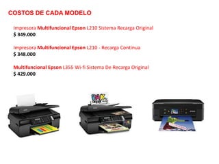 Impresoras epson