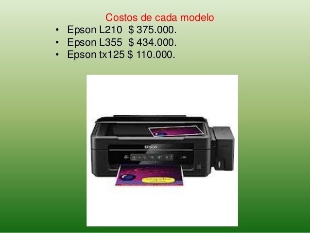 Impresoras epson