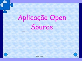 Aplicação Open Source 