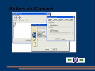 Botões do Clamwin 