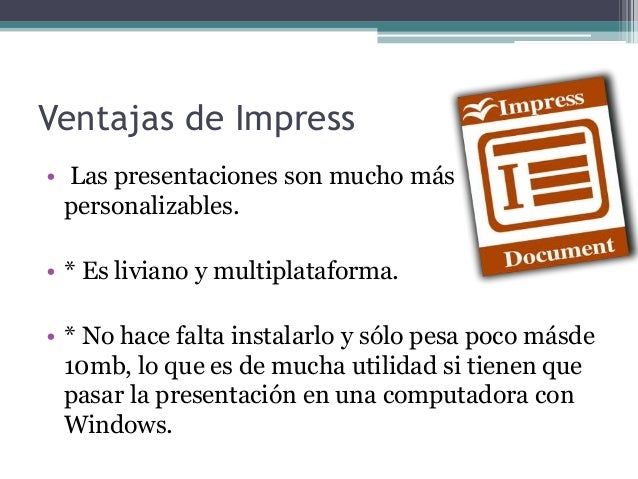 LibreOffice Impress