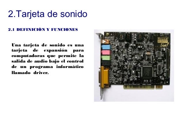 Resultado de imagen para tarjeta grafica y audio de red definicion