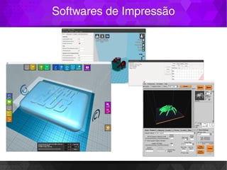 Softwares de Impressão
 