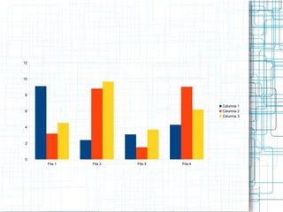Fila 1 Fila 2 Fila 3 Fila 4
0
2
4
6
8
10
12
Columna 1
Columna 2
Columna 3
 