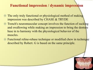 Comprehensive Guide to Impressions and Casts in Complete Denture ...