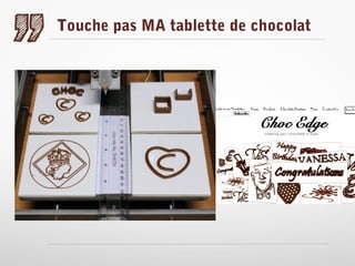 Touche pas MA tablette de chocolat

 