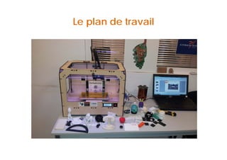 Le plan de travail 
 