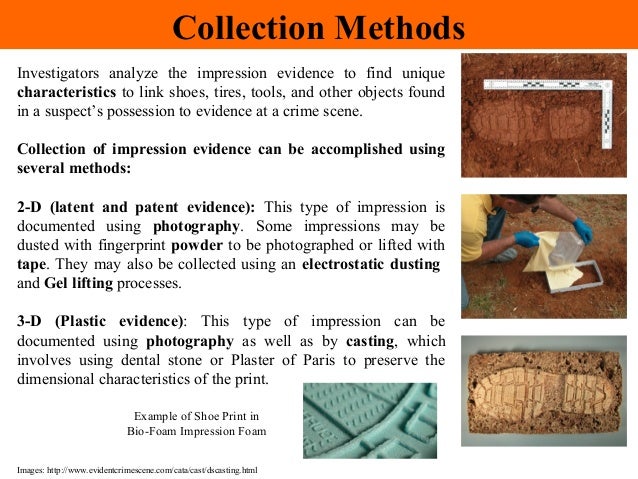 Impression evidence