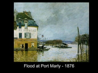 Flood at Port Marly - 1876Flood at Port Marly - 1876
 