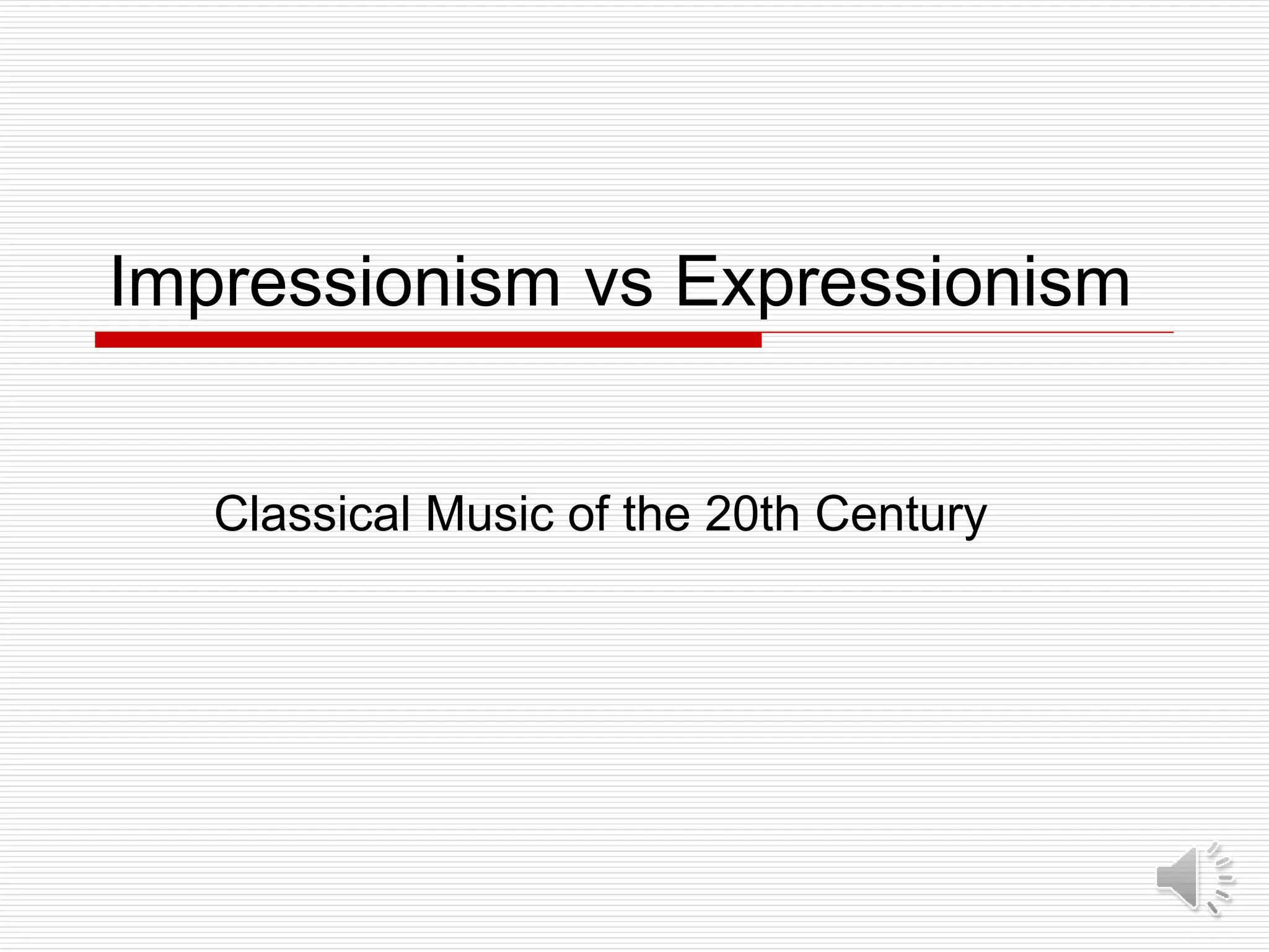 Impressionism and expressionism | PPT