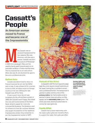 Impressionism Arthistoryassignment Pdf