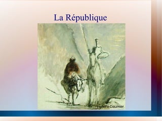 La République Honoré Daumier 