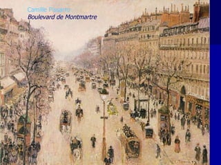 Camille Pissarro Boulevard de Montmartre 