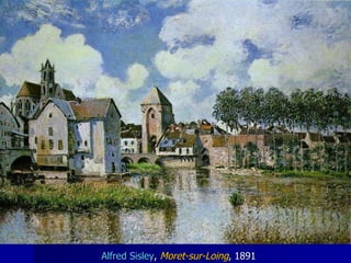 Alfred Sisley ,  Moret-sur-Loing , 1891 