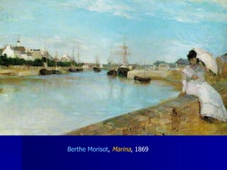 Berthe Morisot ,  Marina , 1869 