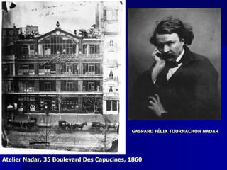 GASPARD FÉLIX TOURNACHON NADAR   Atelier Nadar, 35  Boulevard Des Capucines,  1860 