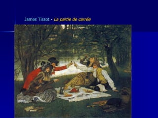 James Tissot  -  La partie de carrée 