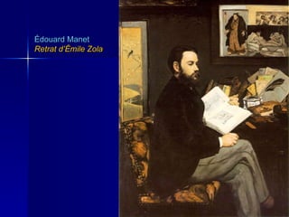 Édouard Manet Retrat d’Émile Zola 