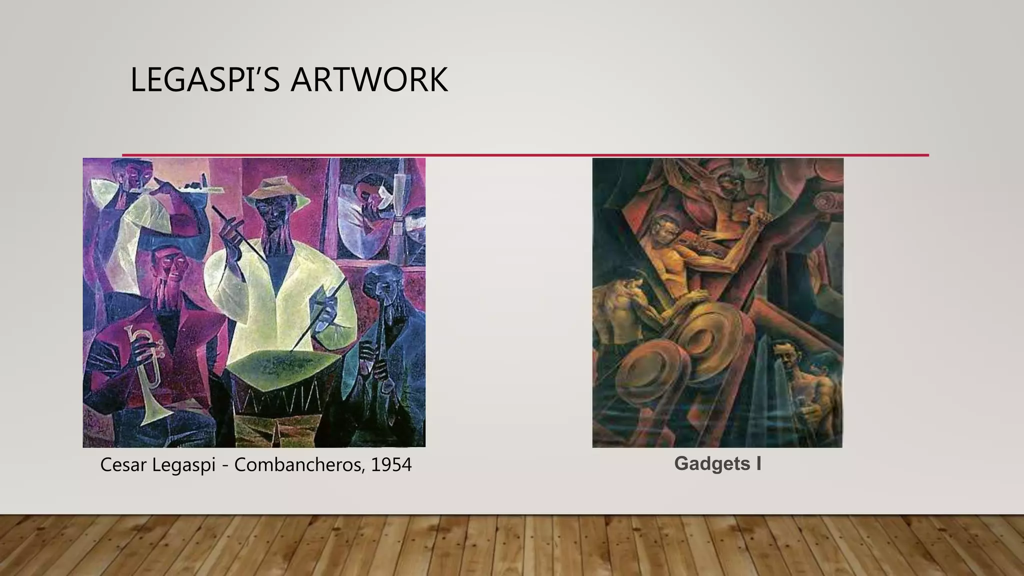 LEGASPI’S ARTWORK
Cesar Legaspi - Combancheros, 1954 Gadgets I
 