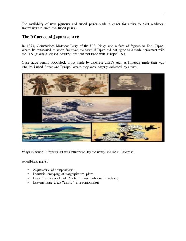 Impressionism essay