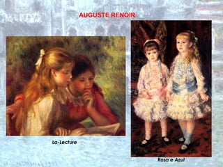 Rosa e Azul AUGUSTE RENOIR La-Lecture 