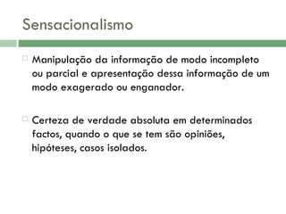 Impressionismo e sensacionalismo | PPT