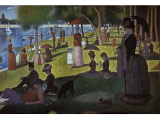 Figures seen from unusual angles as in Japanese prints