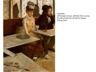 Influence of candid photography in the casualness of groupings and the cut off figures at the edgesLe Moulin de la Galette, 1876