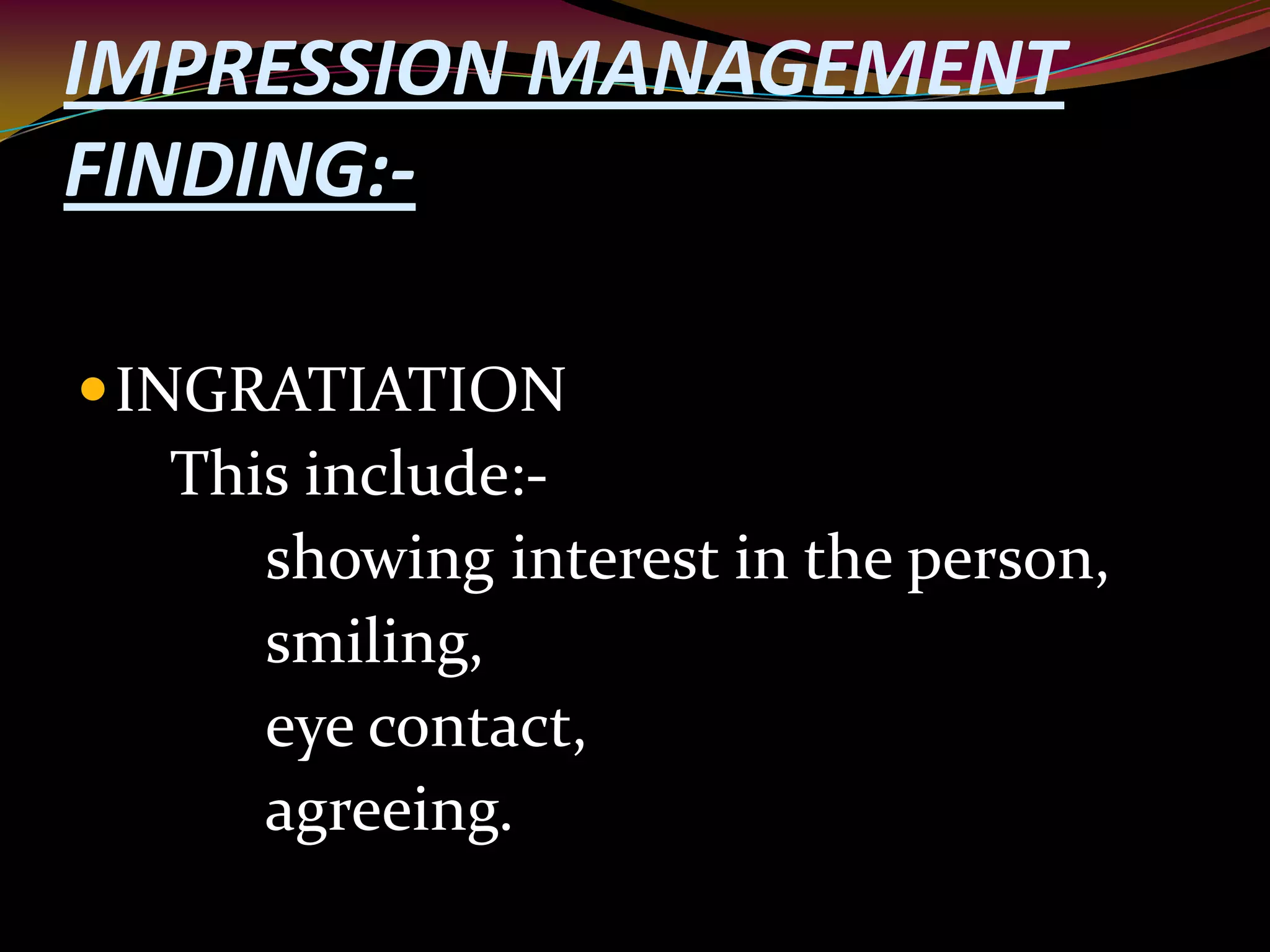 Impression Management