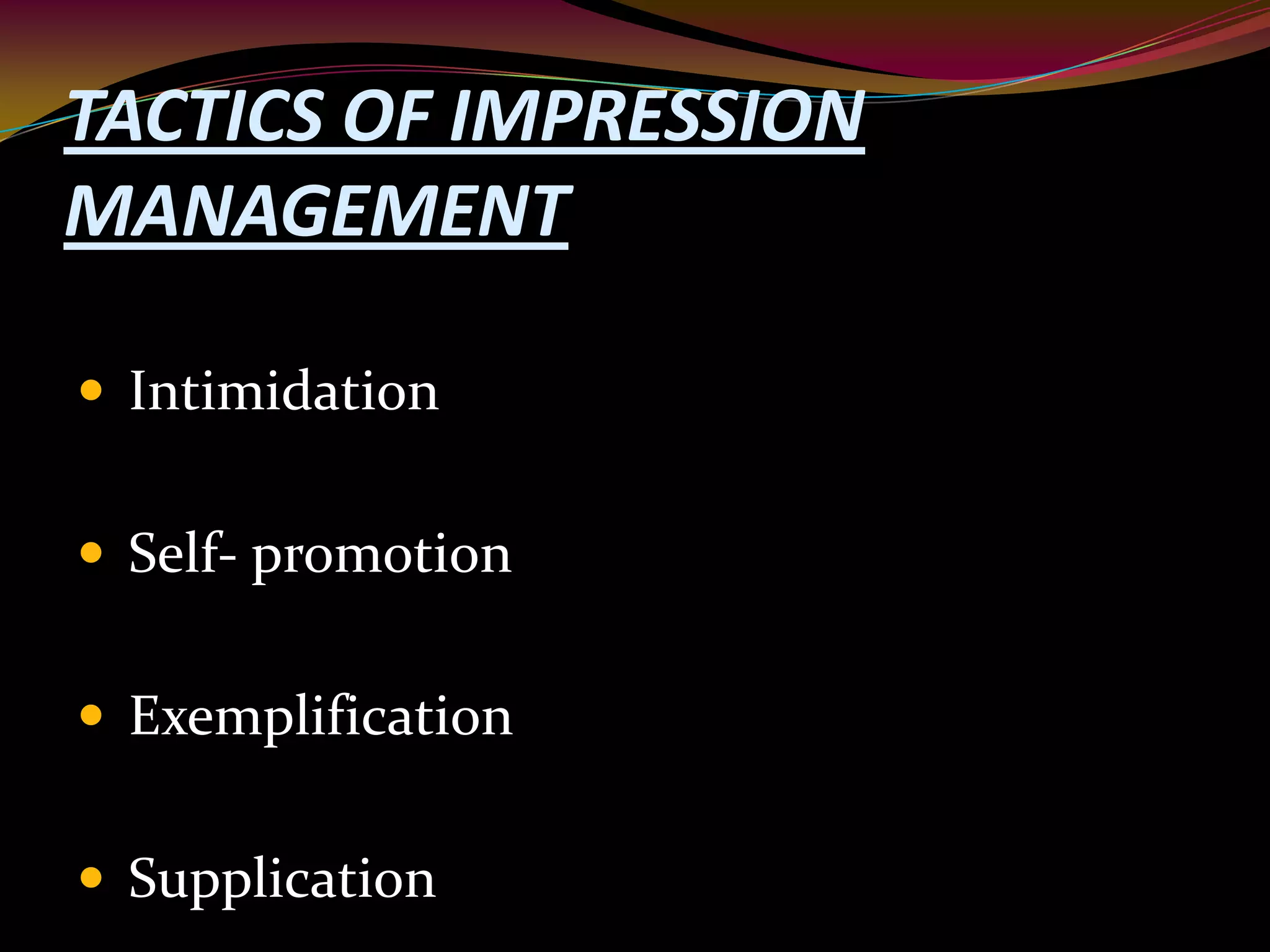 Impression Management