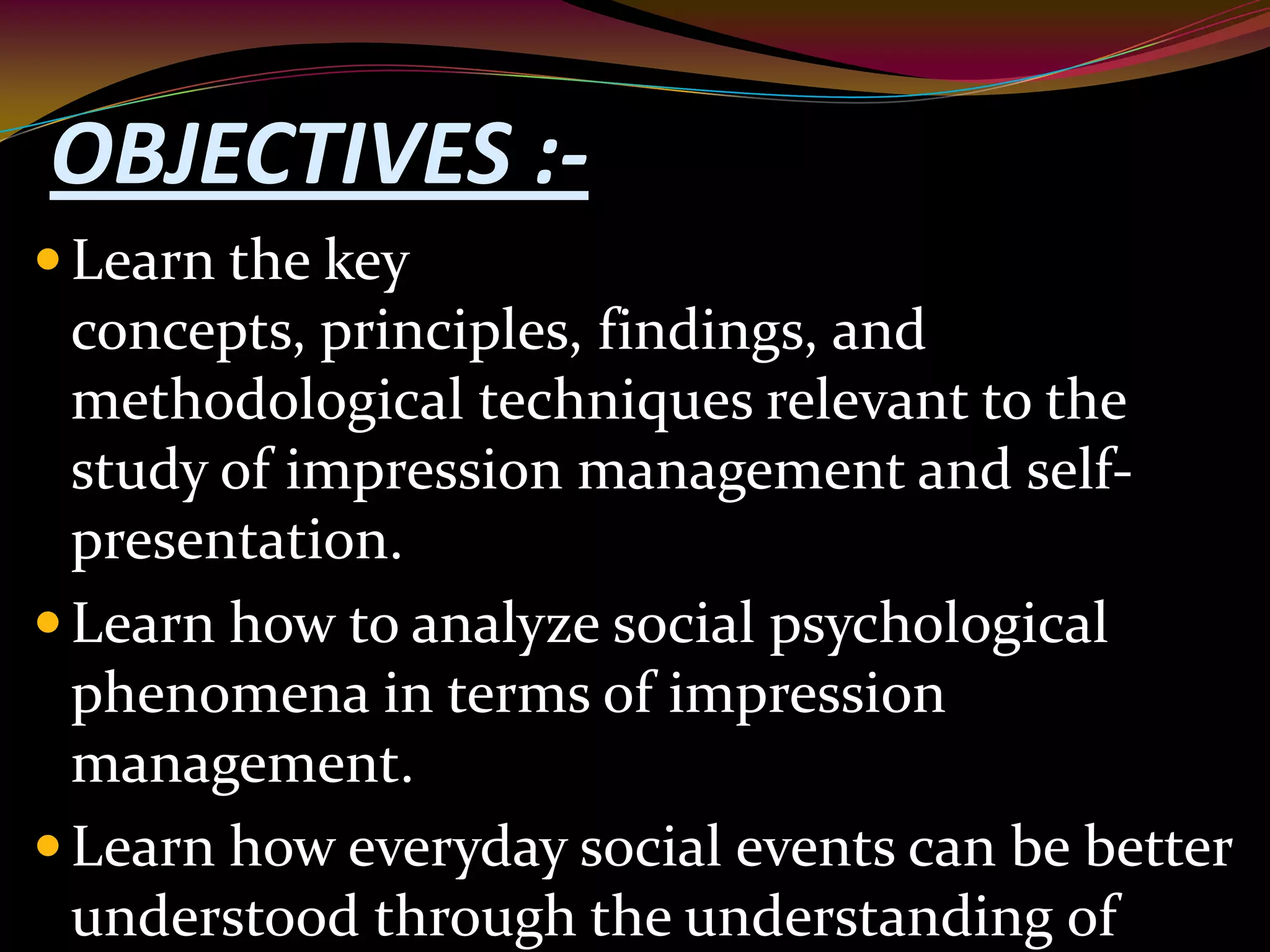 Impression Management