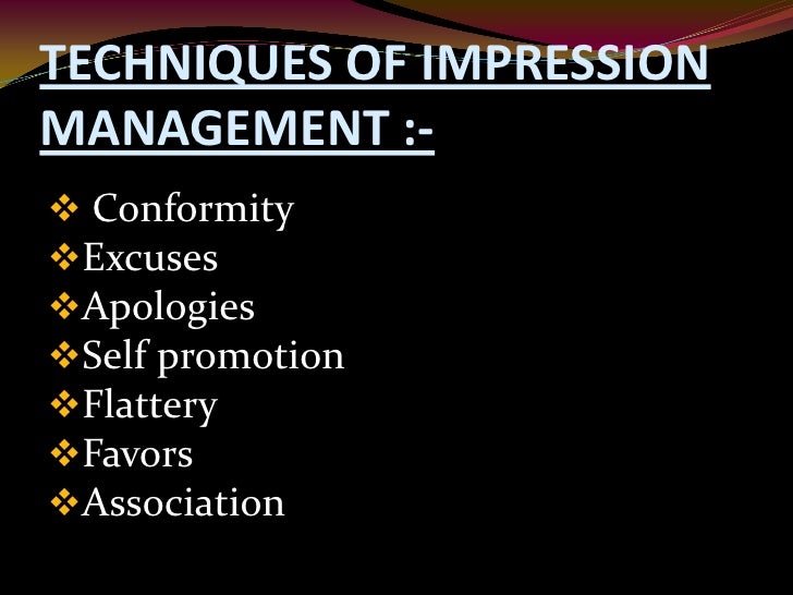 Impression Management