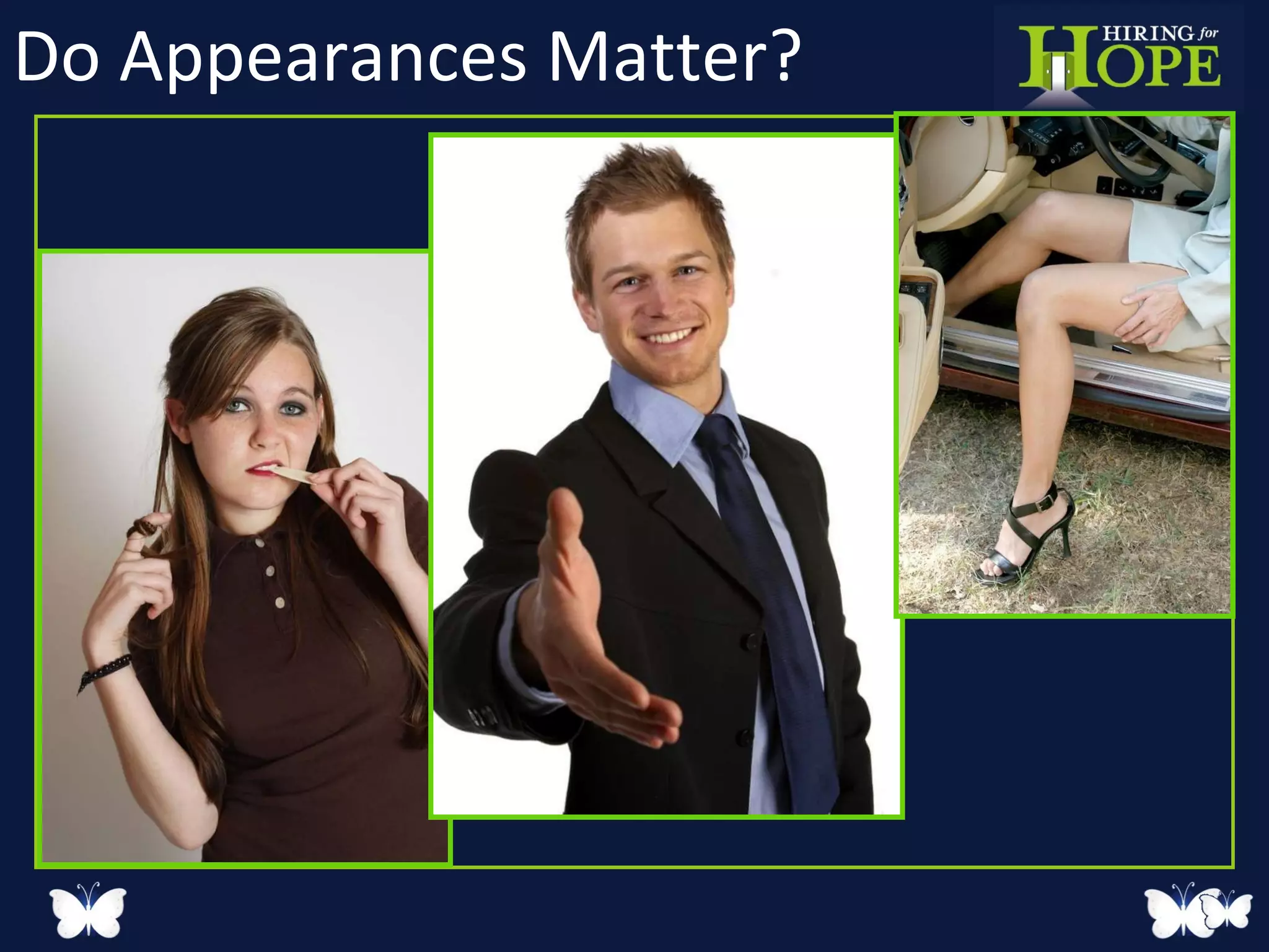 Do Appearances Matter? 