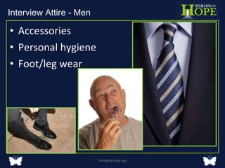 Accessories Personal hygiene Foot/leg wear Hiringforhope.org Interview Attire - Men  