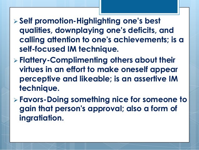 Impression Management