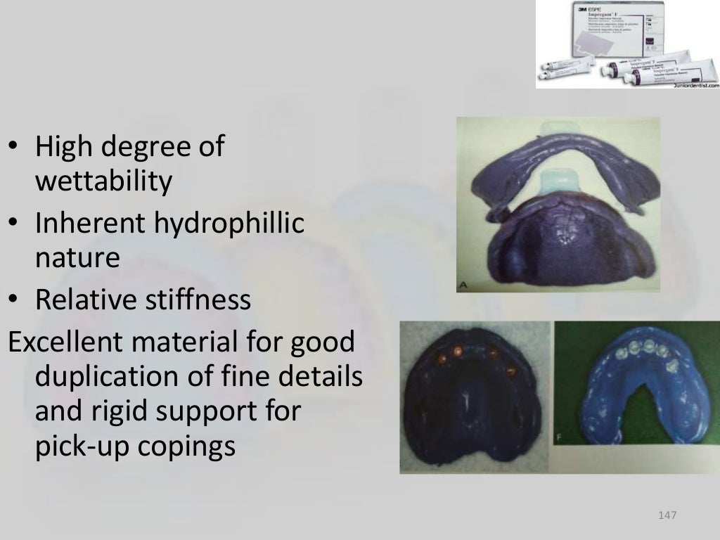 Impression materials