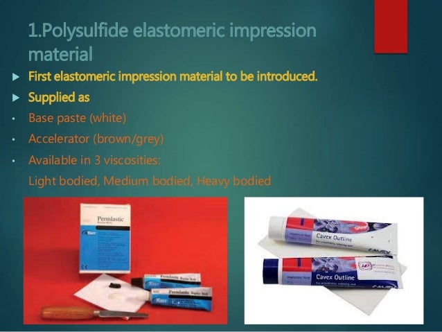impression materials for complete denture light and heavy body impression material