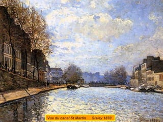 Vue du canal St Martin

Sisley 1870

 