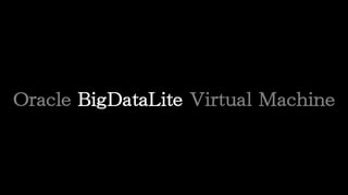 Oracle BigDataLite Virtual Machine

 