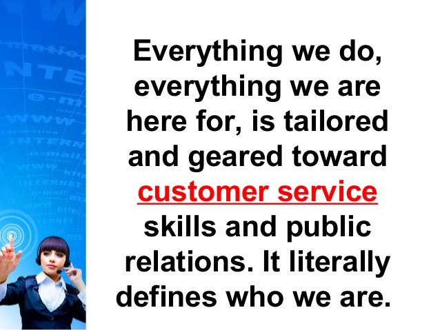customer relation skills