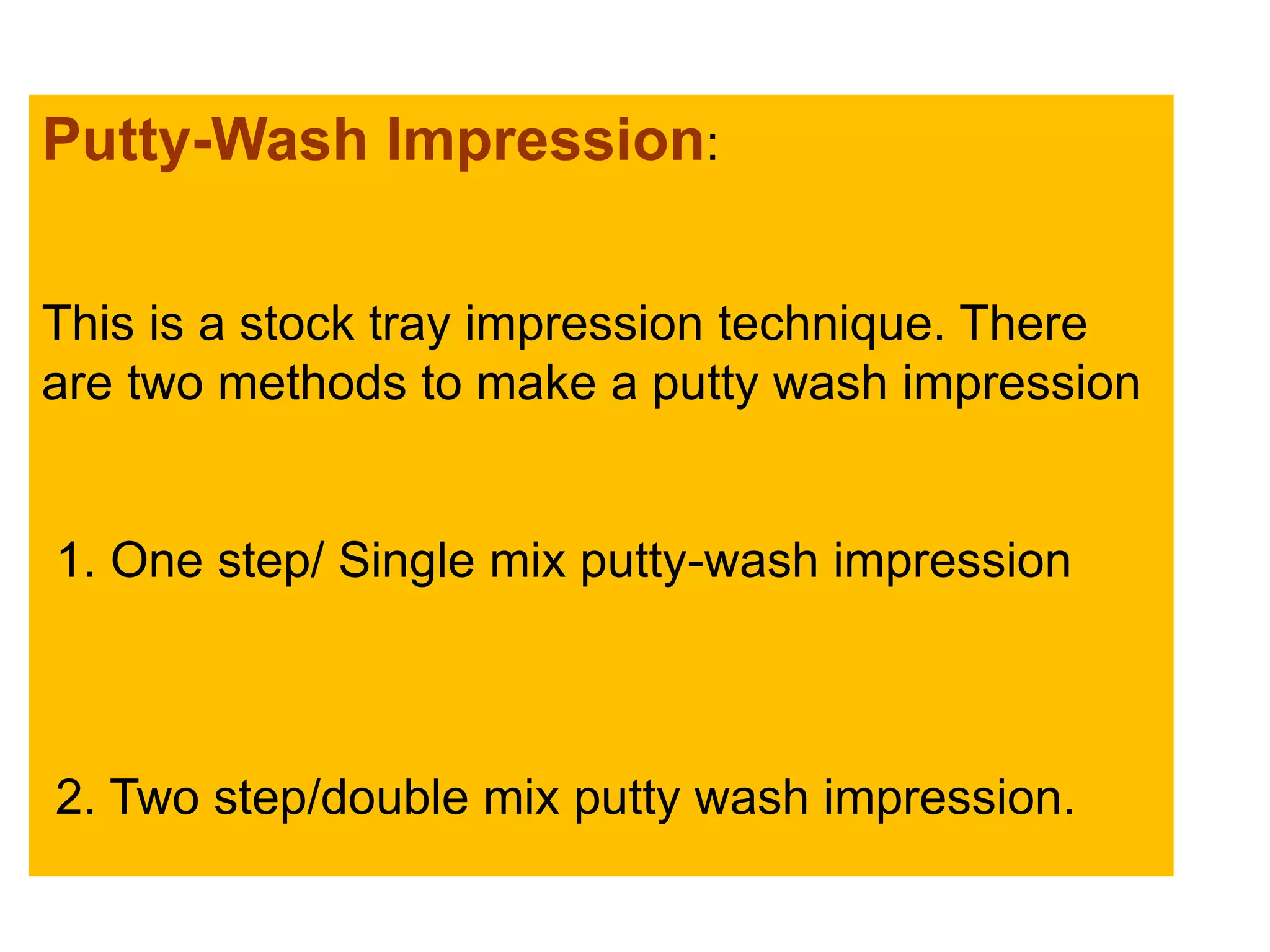 Impressions in fpd | PPT