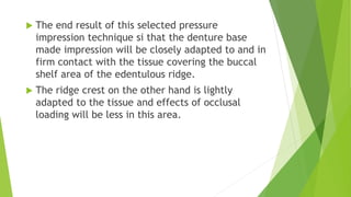 Impression Techniques | PPTX