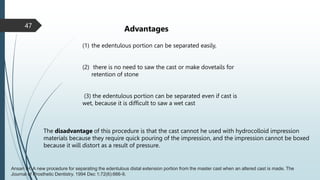 Impression techniques in Removable partial denture.pptx