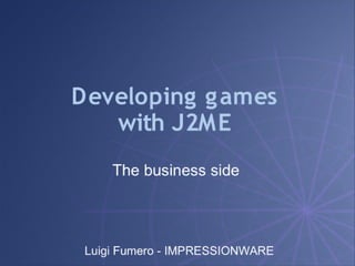 Impressionware JMDF Meeting Flash Lite vs. JavaME