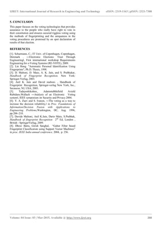 Impressive smart card based electronic voting system | PDF