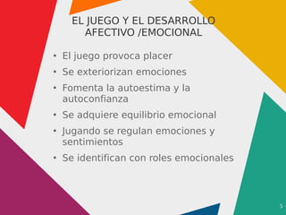 Escuela de familias: La importancia del juego en la infancia | PDF