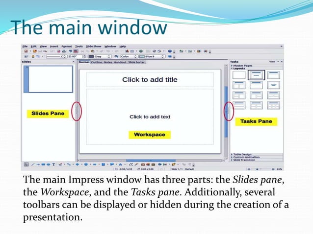 Libre Office Impress Lesson 1 | PPTX